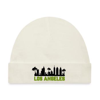 los angeles - Baby Premium Organic Mütze - Naturweiß - Vorne