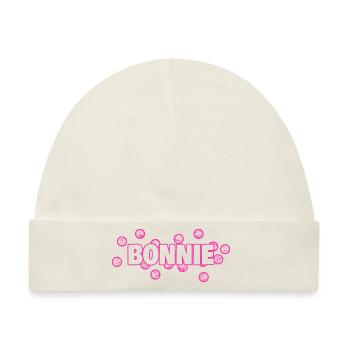 Geschenk für Bonnie - Baby Premium Organic Mütze - Naturweiß - Vorne
