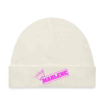 Marlene - Baby Premium Organic Mütze - Naturweiß - Vorne