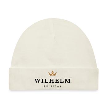 Wilhelm - Baby Premium Organic Mütze - Naturweiß - Vorne