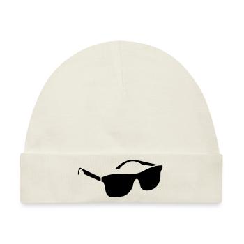 sonnenbrille - Baby Premium Organic Mütze - Naturweiß - Vorne