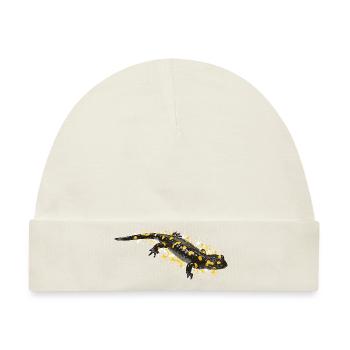 Feuersalamander Salamander - Baby Premium Organic Mütze - Naturweiß - Vorne