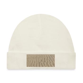 Sand horizontal - Baby Premium Organic Mütze - Naturweiß - Vorne