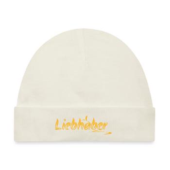 Geschenkidee Liebhaber - Baby Premium Organic Mütze - Naturweiß - Vorne