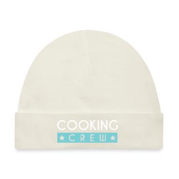 Cooking Crew - Baby Premium Organic Mütze - Naturweiß - Vorne