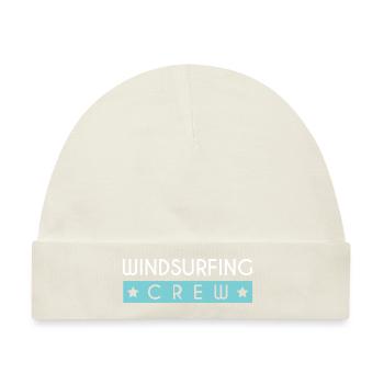 Windsurfing Crew - Baby Premium Organic Mütze - Naturweiß - Vorne