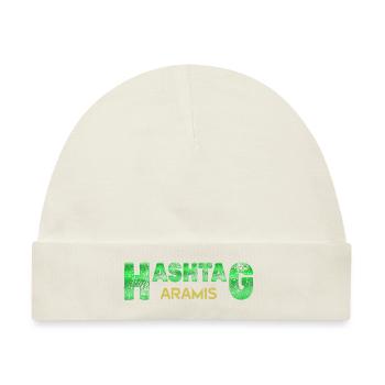 Hashtag Aramis - Baby Premium Organic Mütze - Naturweiß - Vorne