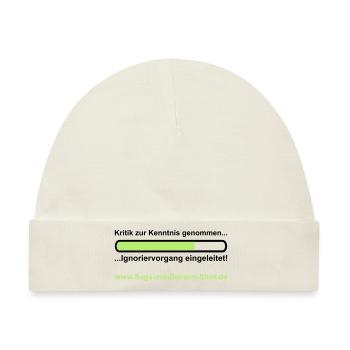 Ignoriervorgang - Promotion - Baby Premium Organic Mütze - Naturweiß - Vorne