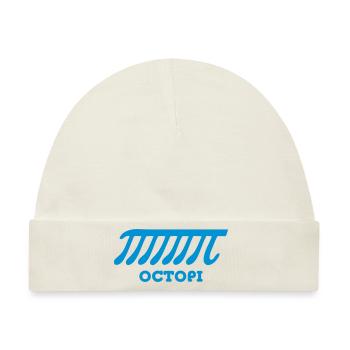 Octopi (PI) - Baby Premium Organic Mütze - Naturweiß - Vorne