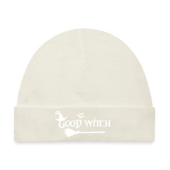 Good Witch - Baby Premium Organic Mütze - Naturweiß - Vorne