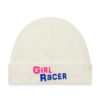 girl racer - Baby Premium Organic Mütze - Naturweiß - Vorne