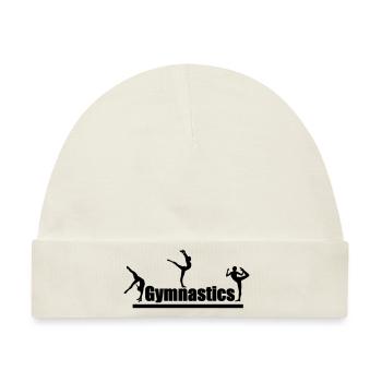gymnastic - Baby Premium Organic Mütze - Naturweiß - Vorne