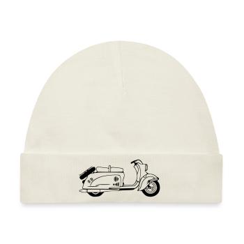 IWL Berliner Roller SR59 - Baby Premium Organic Mütze - Naturweiß - Vorne