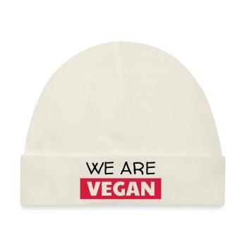 Vegetarier / Vegetarismus / Vegan / Vegetarierin - Baby Premium Organic Mütze - Naturweiß - Vorne