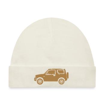 Jimny 2 - Baby Premium Organic Mütze - Naturweiß - Vorne