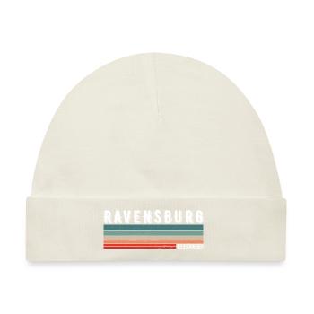 Ravensburg Ravensburger Oberschwaben Retro Vintage - Baby Premium Organic Mütze - Naturweiß - Vorne