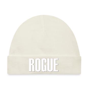 gauner rogue schurke schelm bandit spitzbube shirt - Baby Premium Organic Mütze - Naturweiß - Vorne