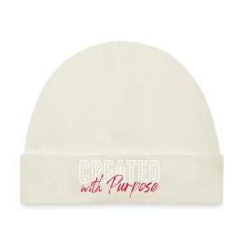Mit Sinn geschaffen - Christian Clothing - Baby Premium Organic Mütze - Naturweiß - Vorne