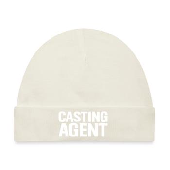 Casting Agent Film Crew Filmemacher Geschenk - Baby Premium Organic Mütze - Naturweiß - Vorne