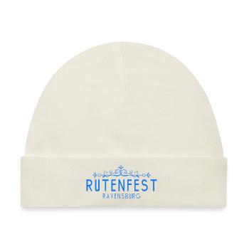 Ravensburg Rutenfest Ravensburger Schussental - Baby Premium Organic Mütze - Naturweiß - Vorne