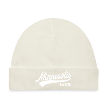Minnesota - Baby Premium Organic Mütze - Naturweiß - Vorne