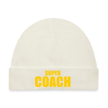 Coach - Baby Premium Organic Mütze - Naturweiß - Vorne