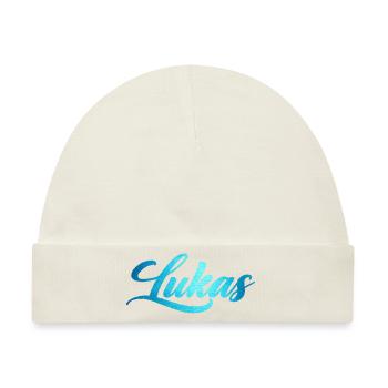 Lukas - Baby Premium Organic Mütze - Naturweiß - Vorne