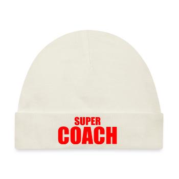 Coach - Baby Premium Organic Mütze - Naturweiß - Vorne