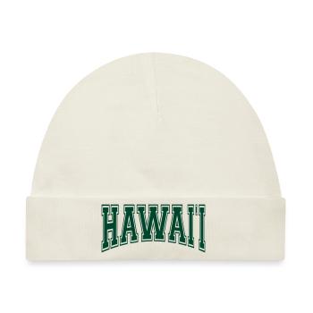 Hawaii - Baby Premium Organic Mütze - Naturweiß - Vorne