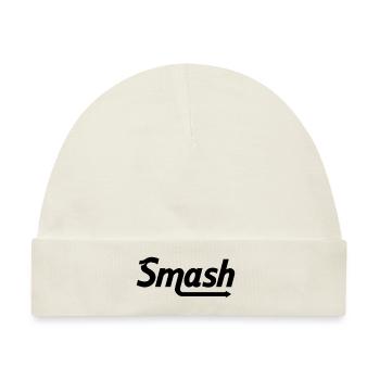 Smash Jugendwort 2022 - Baby Premium Organic Mütze - Naturweiß - Vorne