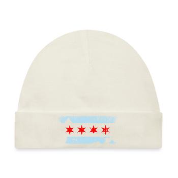 Chicago Illinois - Baby Premium Organic Mütze - Naturweiß - Vorne