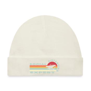 Social distancing Expert Hang Gliding - Baby Premium Organic Mütze - Naturweiß - Vorne