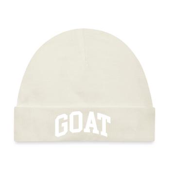 GOAT - Baby Premium Organic Mütze - Naturweiß - Vorne