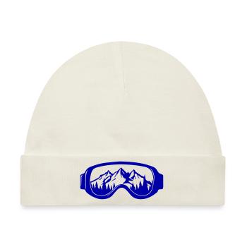 skibrille - Baby Premium Organic Mütze - Naturweiß - Vorne