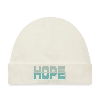 HOPE überleben allein - Baby Premium Organic Mütze - Naturweiß - Vorne