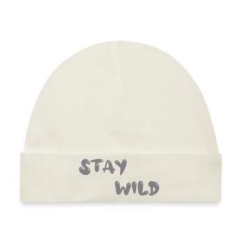 stay wild - Baby Premium Organic Mütze - Naturweiß - Vorne