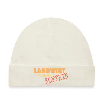 Job Landwirt - Baby Premium Organic Mütze - Naturweiß - Vorne