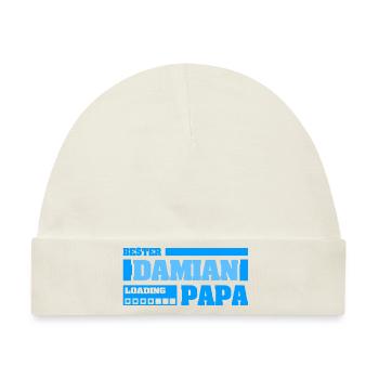Geschenk für Damian - Baby Premium Organic Mütze - Naturweiß - Vorne
