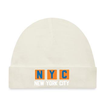 New York City - Baby Premium Organic Mütze - Naturweiß - Vorne