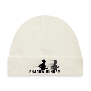 Shadow Runner - Baby Premium Organic Mütze - Naturweiß - Vorne