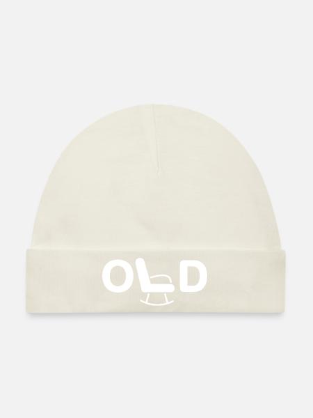 Old - Baby Premium Organic Mütze - Naturweiß