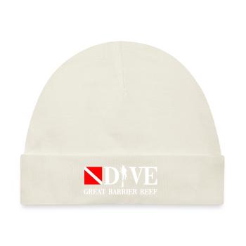Dive - Great Barrier Reef - Australia - Baby Premium Organic Mütze - Naturweiß - Vorne