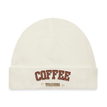 Kaffee-Wetter - Baby Premium Organic Mütze - Naturweiß - Vorne