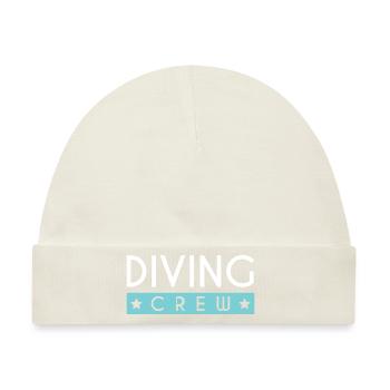 Diving Crew - Baby Premium Organic Mütze - Naturweiß - Vorne