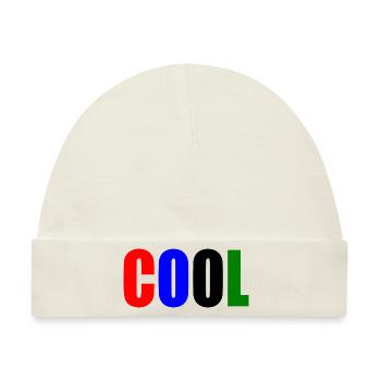 Cool - Baby Premium Organic Mütze - Naturweiß - Vorne