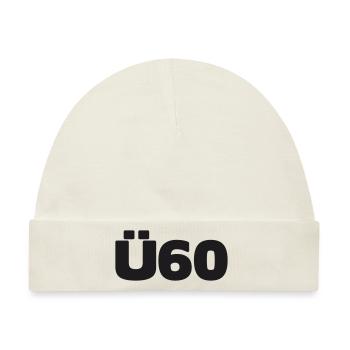 Zum 60. Geburtstag ein Ü60 Shirt - Baby Premium Organic Mütze - Naturweiß - Vorne