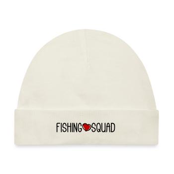 Fishing Squad - Baby Premium Organic Mütze - Naturweiß - Vorne