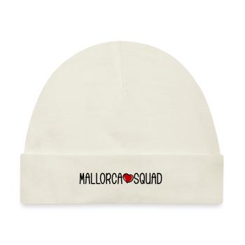 Mallorca Squad - Baby Premium Organic Mütze - Naturweiß - Vorne