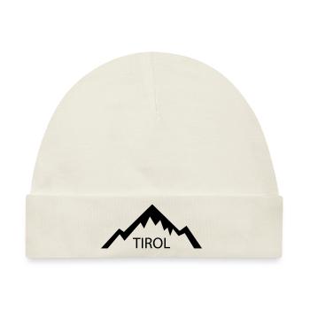 Tirol - Baby Premium Organic Mütze - Naturweiß - Vorne