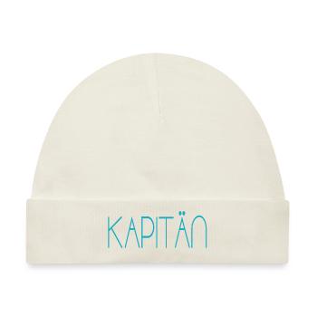 Kapitän - Baby Premium Organic Mütze - Naturweiß - Vorne